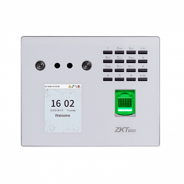 Hybrid Visible Light Face Biometric Time Keeping with Door Access